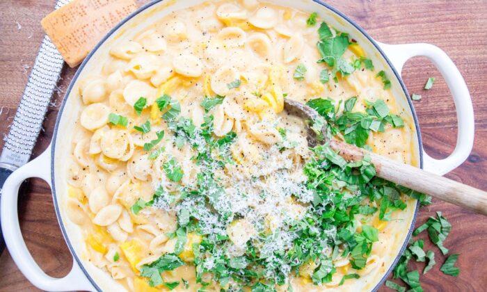 One-Pot Summer Squash Pasta, Inspired by a Southern Classic