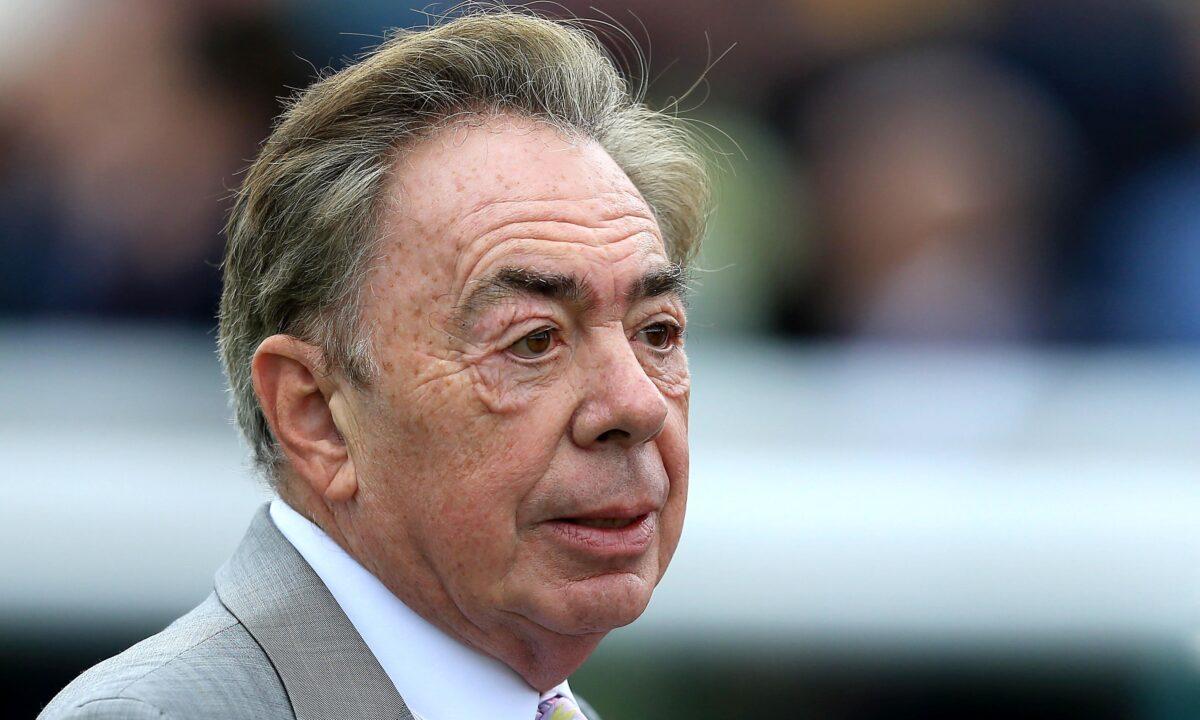 Lord Andrew Lloyd Webber in Doncaster, England, on Sept. 15, 2018. (Stephen Pond/Getty Images)