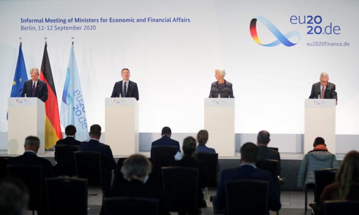 Euro Zone Ministers Pledge Lasting Fiscal Support for Economy