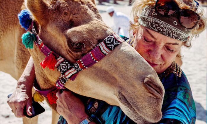 Elderly German Woman Lives Off-Grid With 40 Camels in a Desert Farm in Dubai