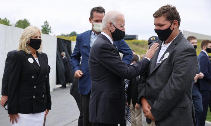 Biden Pays His Respects to 9/11 Heroes