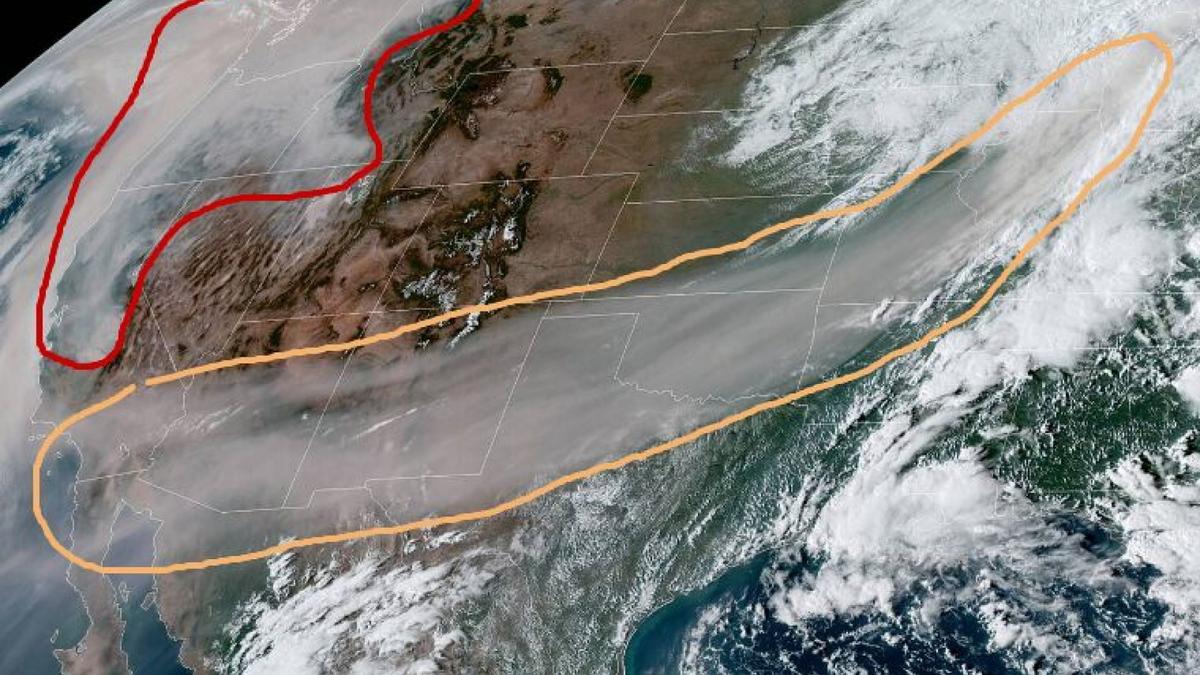 West Coast Wildfire Smoke Makes It to Michigan: NOAA