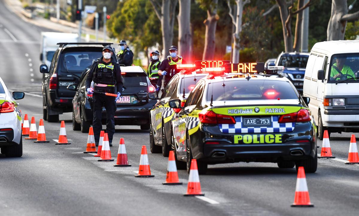 Woman Charged After Resisting Arrest at Victoria COVID-19 Checkpoint