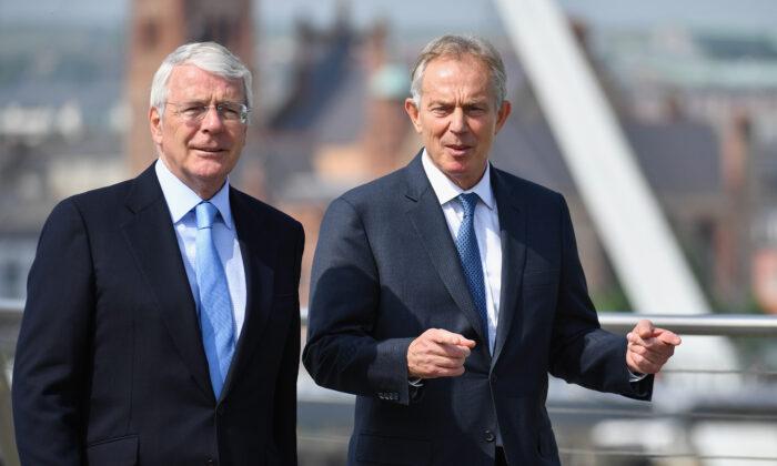 Former UK Leaders Blair and Major Slam Government Plan to Breach Brexit Treaty