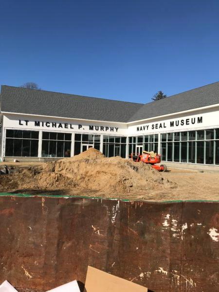 Construction for the museum began in September 2018. (Courtesy of Daniel Murphy)