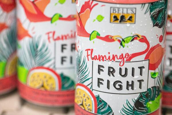 Bell’s Flamingo Fruit Fight. (Courtesy of Bell's Brewery)