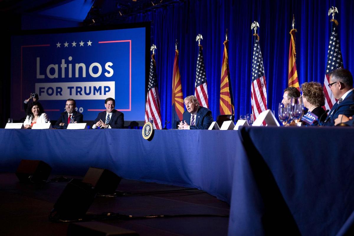 'We're Not Going to Be Another Venezuela,' Trump Tells Latino Roundtable in Arizona