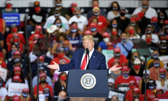 Host of Trump Rally Fined $3,000 for Violating Ban on Large Gatherings
