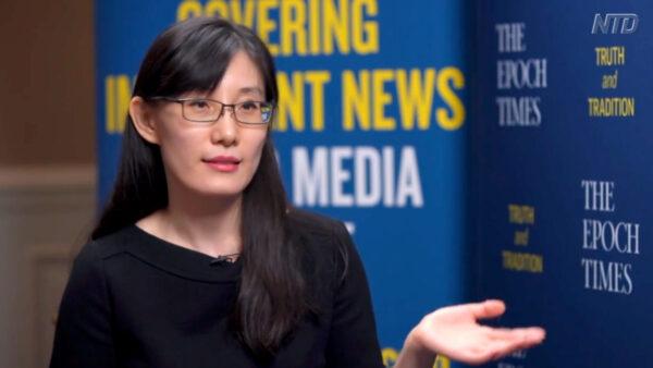 COVID-19 whistleblower Dr. Yan Limeng. (The Epoch Times)