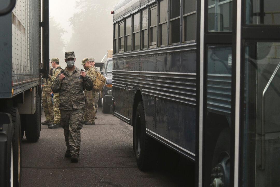 National Guard Deployed in Massachusetts to Take Children to School