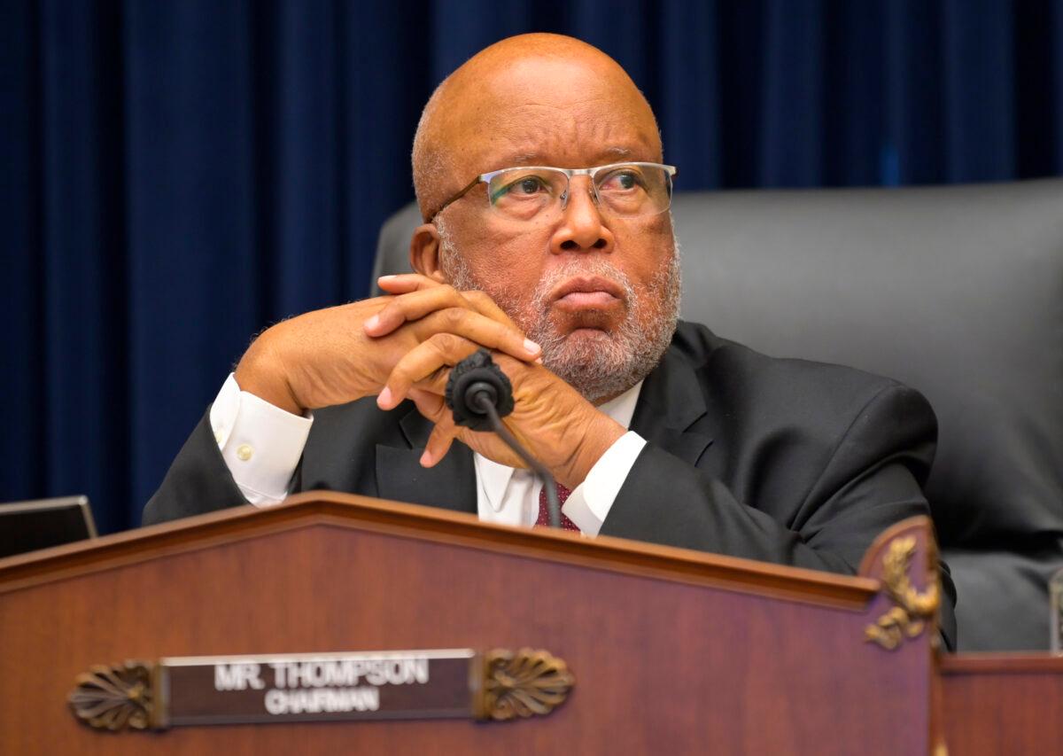 House Homeland Security Chairman Bennie Thompson (D-Miss.) in Washington on Sept. 17, 2020. (John McDonnell/Pool/Getty Images)