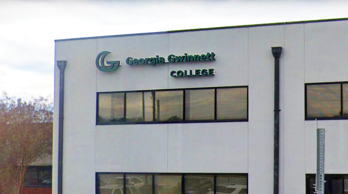 Georgia Gwinnett College (Screenshot/<a href="https://www.google.com/maps/@33.9797535,-83.997888,3a,15.5y,217.45h,94.66t/data=!3m6!1e1!3m4!1soWA9tEALa686MtrvcgdHrw!2e0!7i16384!8i8192">Google Maps</a>)