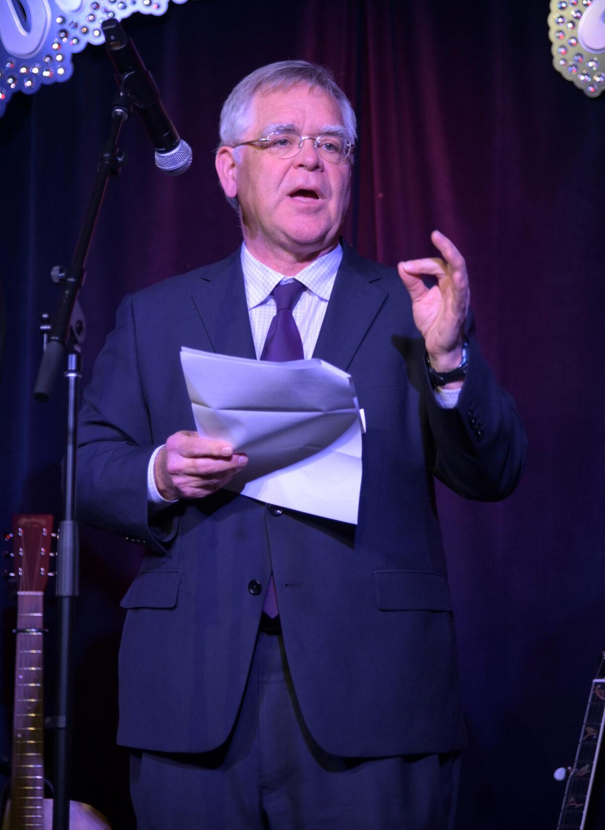 Nashville Mayor John Cooper speaks during an event in Nashville, Tenn., on Feb. 13, 2020. (Jason Kempin/Getty Images)