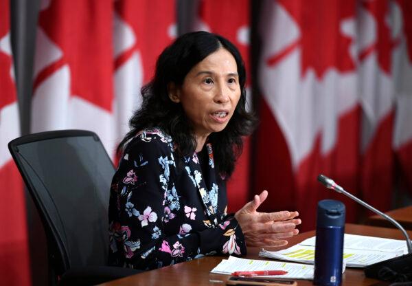 Chief Public Health Officer of Canada Dr. Theresa Tam speaks during a news conference on the COVID-19 pandemic on Parliament Hill on Sept. 18, 2020. (Justin Tang/The Canadian Press)