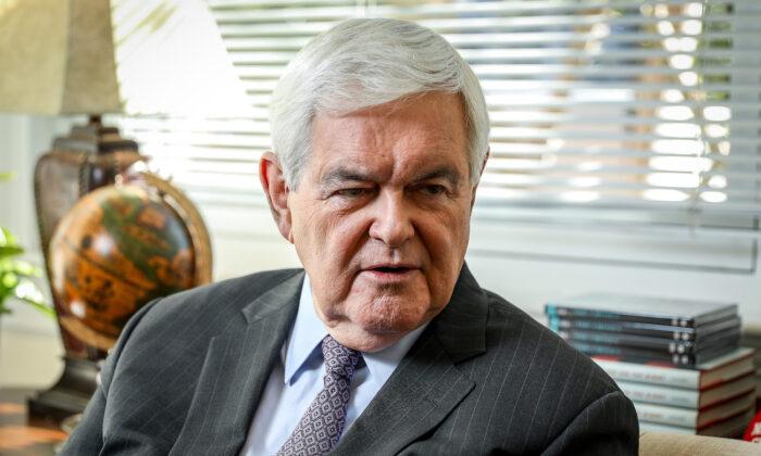 Newt Gingrich Predicts Republicans Could Pick Up Historic 70 House Seats in 2022