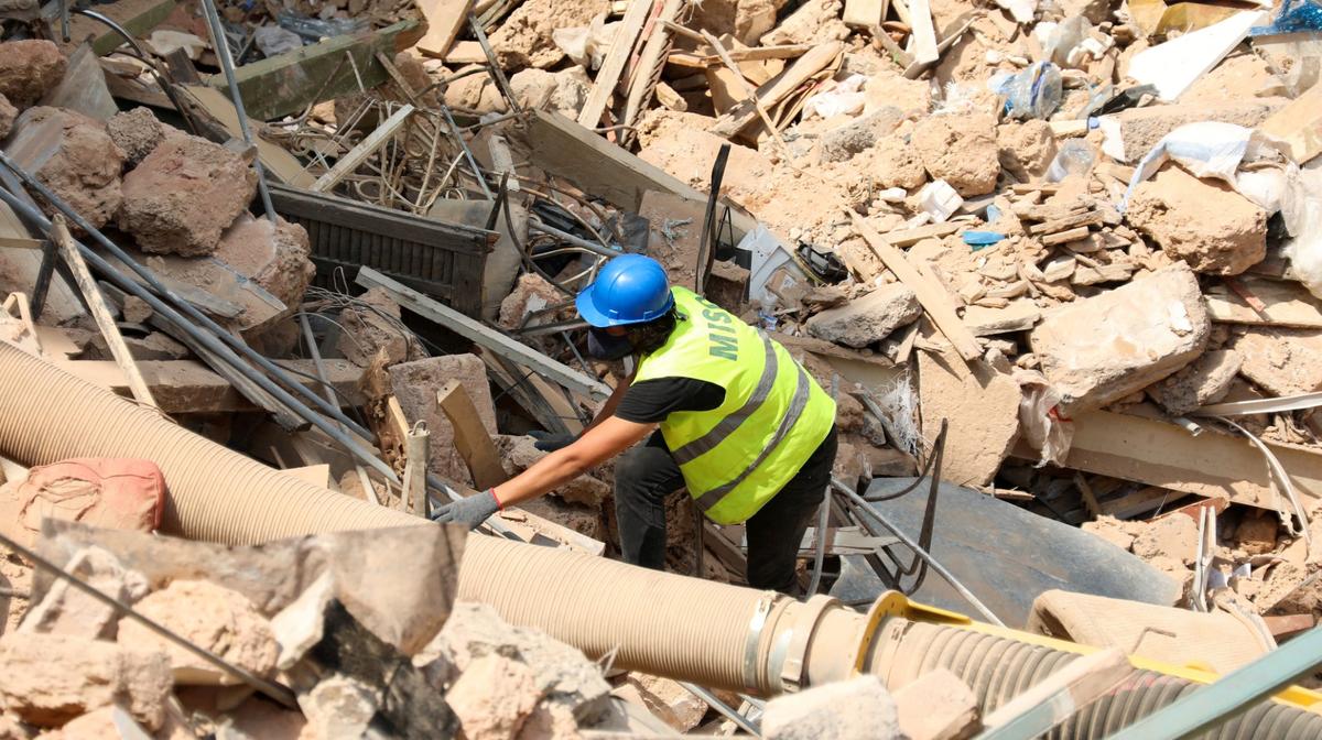 Lebanon’s Army Finds Fireworks Cache at Devastated Beirut Port