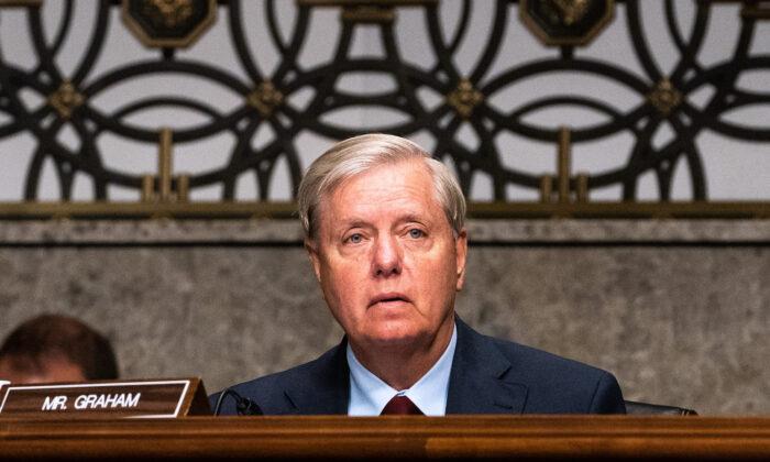 Sen. Lindsey Graham Confronted at Airport by Women Calling Judge Barrett Racist
