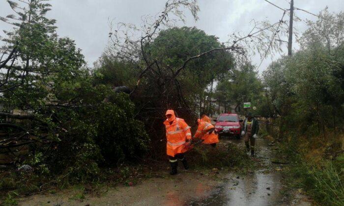 Two Dead As Destructive Storm Ianos Hits Central Greece