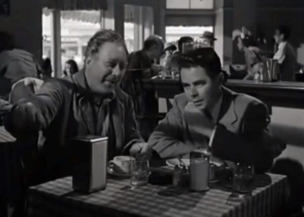 Edgar Buchanan (L) and Glenn Ford in “Framed.” (Columbia Pictures)