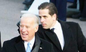 Comer Demands Access to Secret Evidence of ‘Collusion’ Between Biden’s Office and Hunter Biden’s Businesses