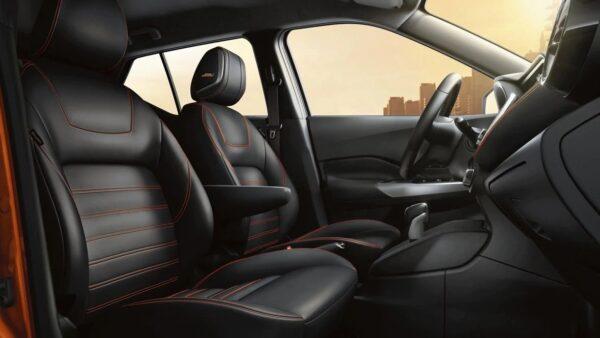 Prima-Tex seats. (Courtesy of Nissan)