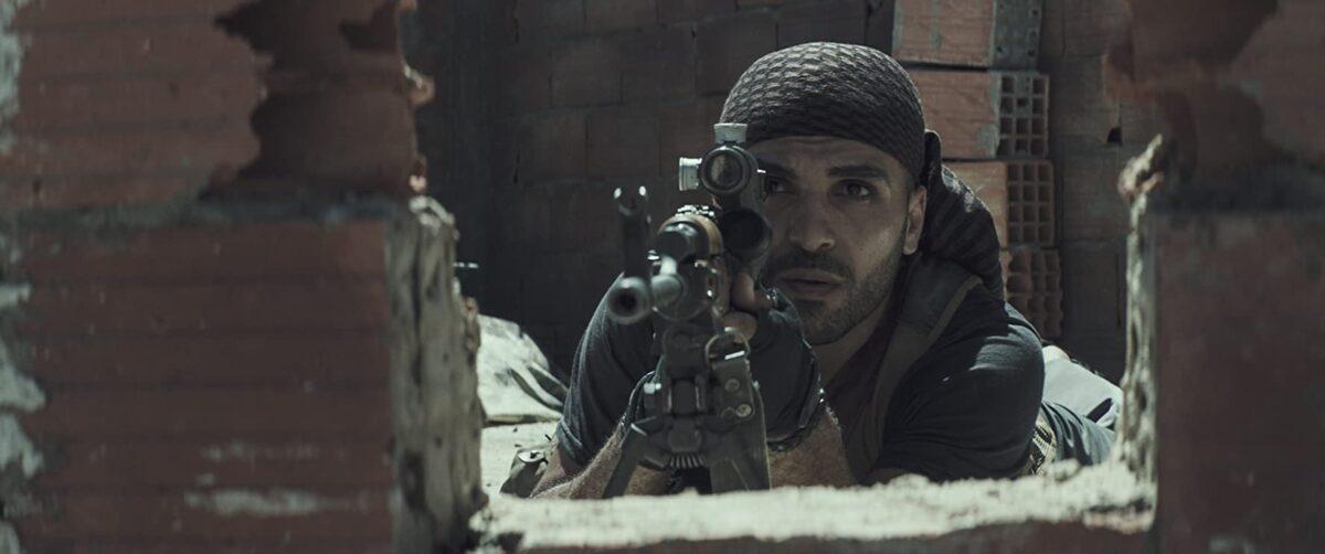 Sammy Sheik plays an enemy sniper in Clint Eastwood's "American Sniper." (Warner Bros.)