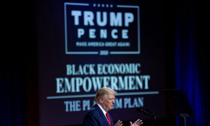 Trump Unveils Promises to Black Americans With ‘Platinum Plan’