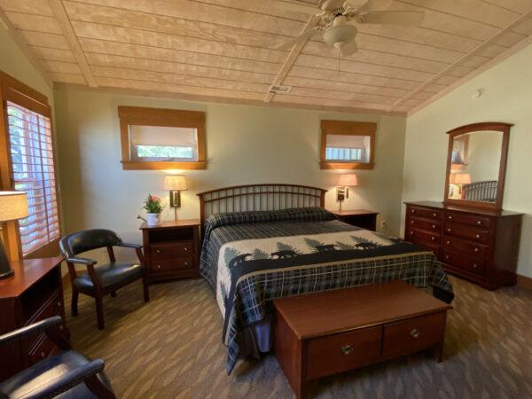 Cozy rooms at the Mountain Lake Lodge in Pembroke, Virginia, make for a nice break from city life. (Courtesy of Mountain Lake Lodge)