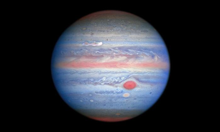 Hubble Space Telescope Reveals New Images of Jupiter’s Brewing Storms, Shrinking Spots