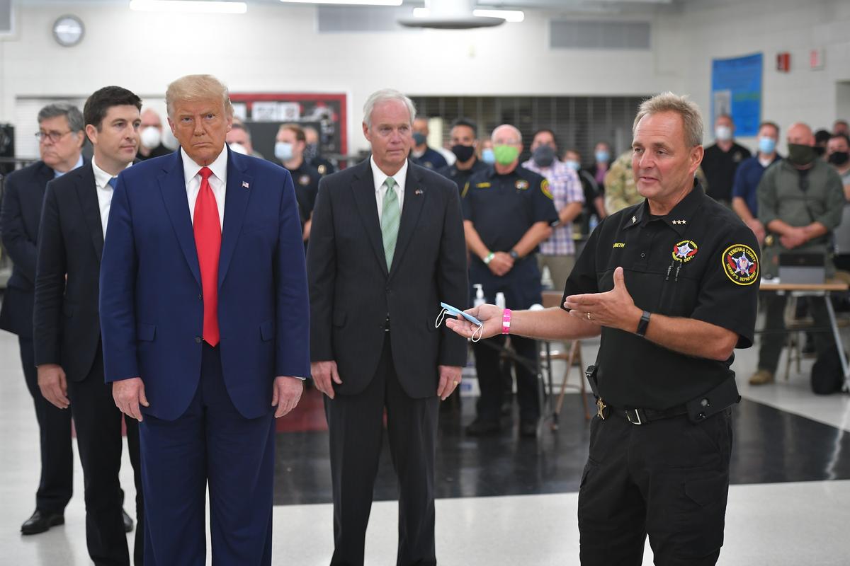 Kenosha, Wisconsin Sheriff Endorses Trump for Reelection