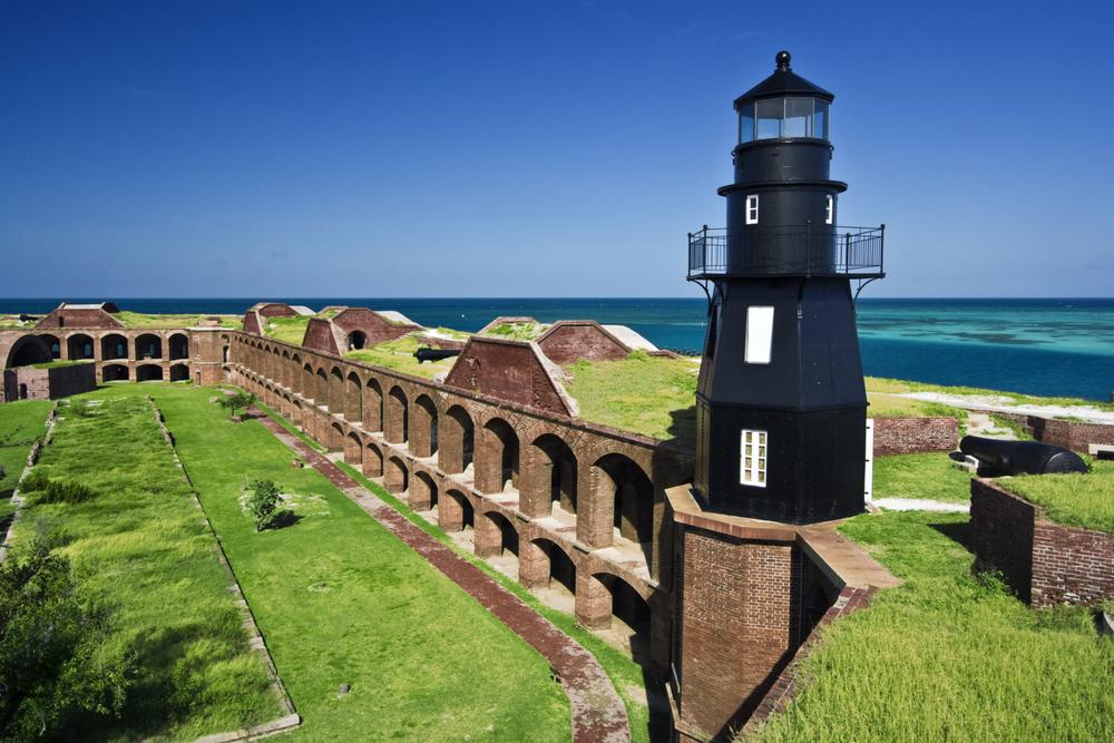 Fort Jefferson was used as a prison during the Civil War. (Henryk Sadura/Shutterstock)