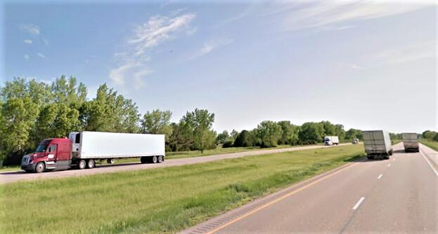 Cleveland's Interstate 80 (<a href="https://www.google.com/maps/@40.7311387,-98.6586151,3a,75y,210.36h,94.35t/data=!3m6!1e1!3m4!1srL4MNK37ziLKOqNw5OzNBQ!2e0!7i13312!8i6656">Screenshot</a>/Google Maps)