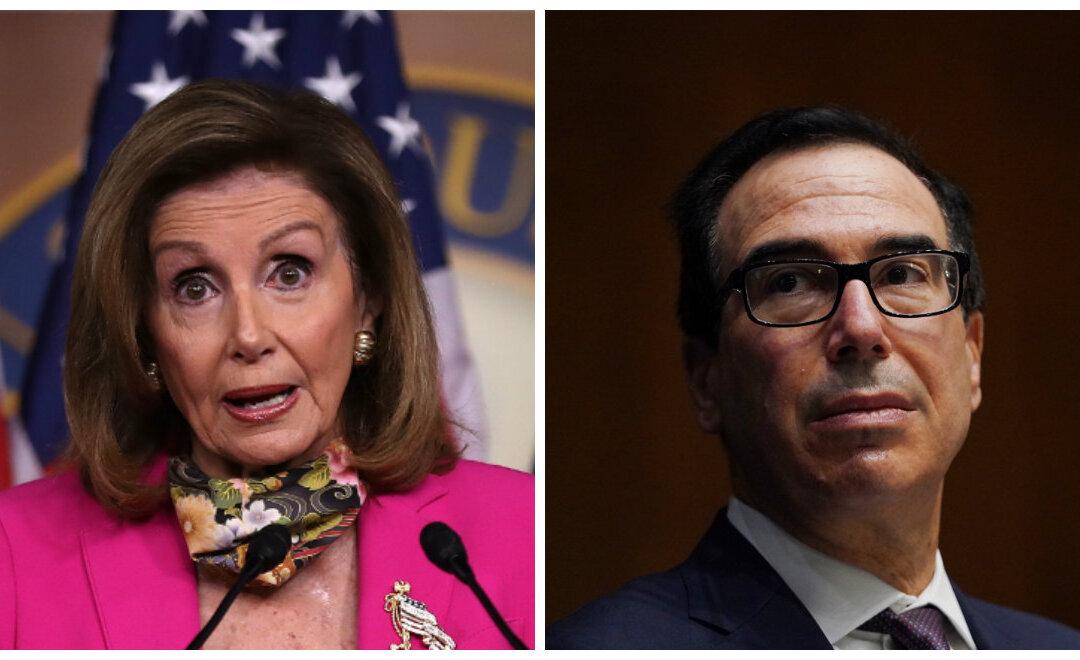 Mnuchin, Pelosi to Speak on COVID-19 Relief