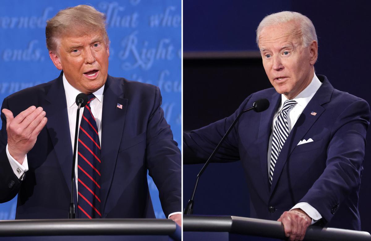 On Recovery, Trump Says ‘V,’ While Biden Says ‘K’