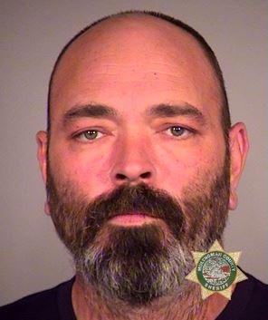 Alan Swinney in a mugshot on Sept. 30, 2020. (Multnomah County Sheriff's Office)