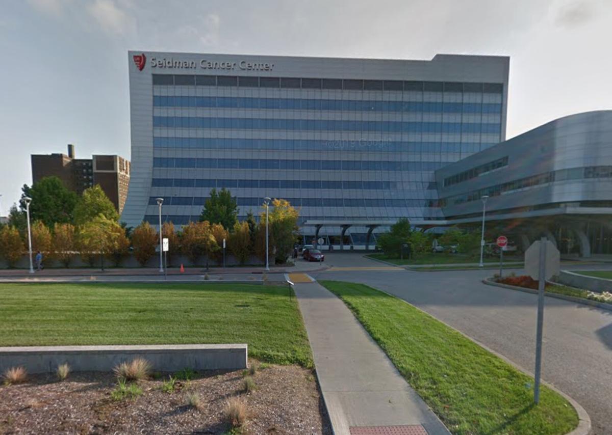 The UH Seidman Cancer Center in Cleveland, Ohio (Screenshot/<a href="https://www.google.com/maps/@41.5070336,-81.6067836,3a,75y,46.7h,97.2t/data=!3m6!1e1!3m4!1soUAY3VbDRRkeQasbDDCQVQ!2e0!7i13312!8i6656">Google Maps</a>)