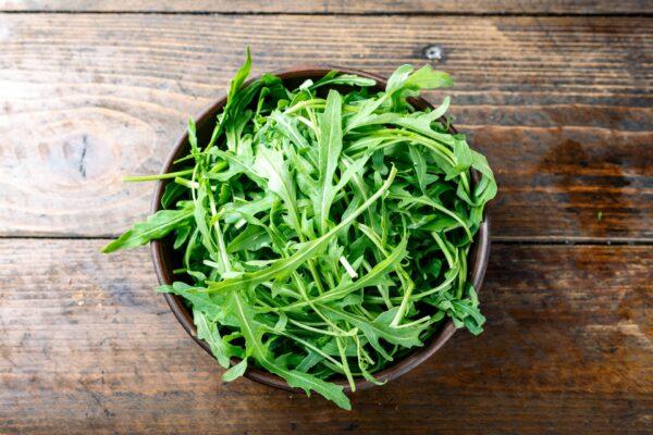 On its own, arugula is sweet and tender but very spicy; a little can go a long way. (Shyripa Alexandr/Shutterstock)