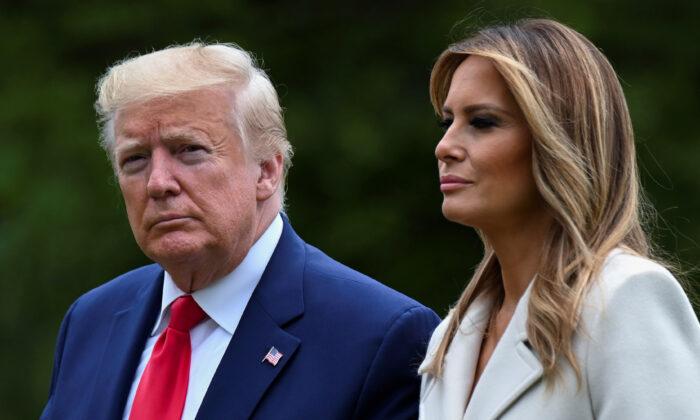 Melania Trump Says She’s ‘Feeling Good,’ Will Rest at Home