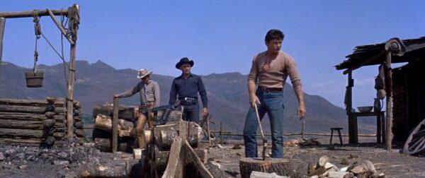 (L–R) Steve McQueen, Yul Brynner, and Charles Bronson. (United Artists)