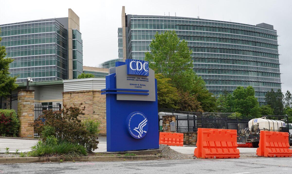 The Centers for Disease Control (CDC) headquarters in Atlanta, Ga., on April 23, 2020. (Tami Chappell/Getty Images)