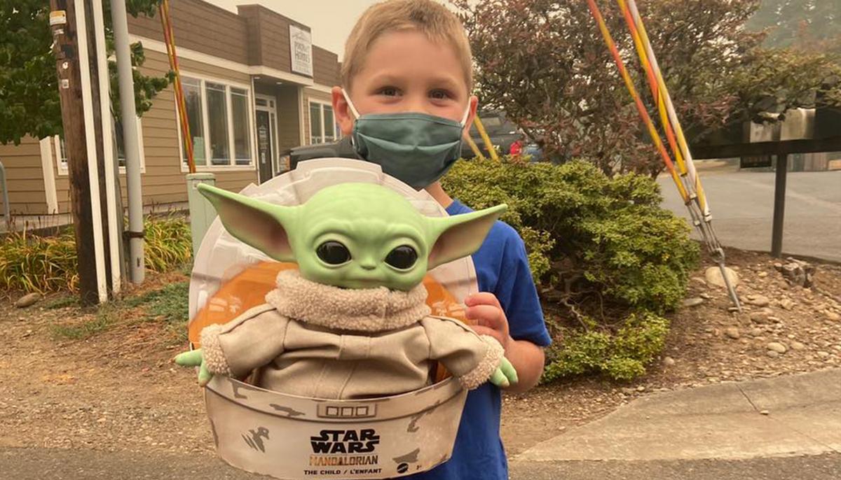 Boy, 5, Sends Baby Yoda Doll to Front Line Oregon Firefighters: 'In Case You Get Lonely'