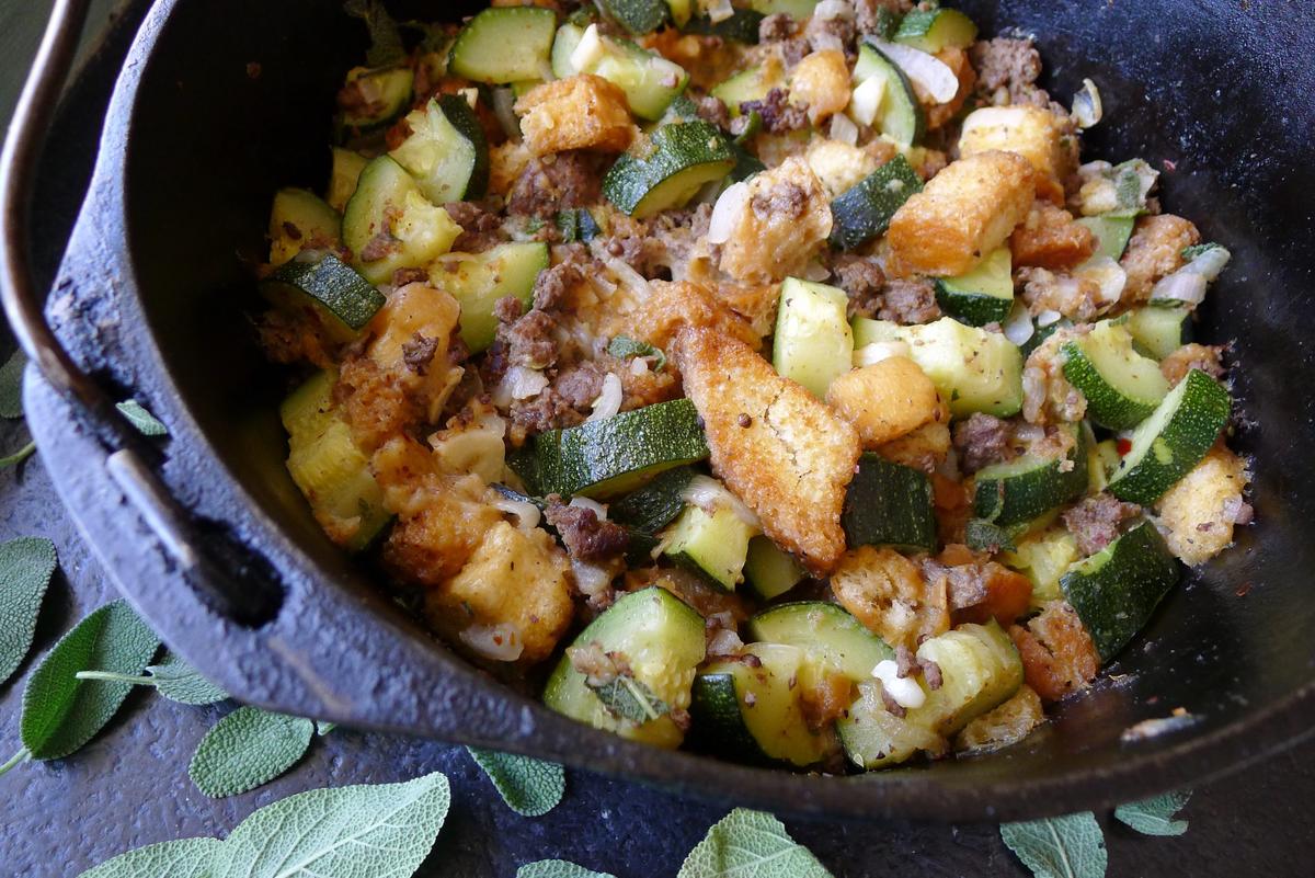 Sage Advice: Turn Zucchini Into One-Pot Stovetop Stuffing
