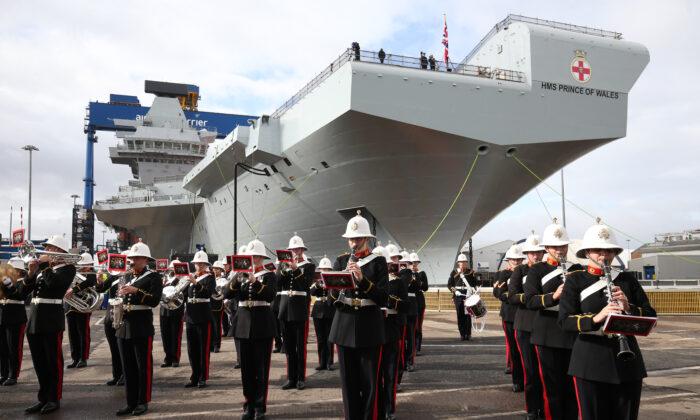 ‘Mechanical Issue’ Hits UK’s HMS Prince of Wales as It Heads for Exercises With US Navy