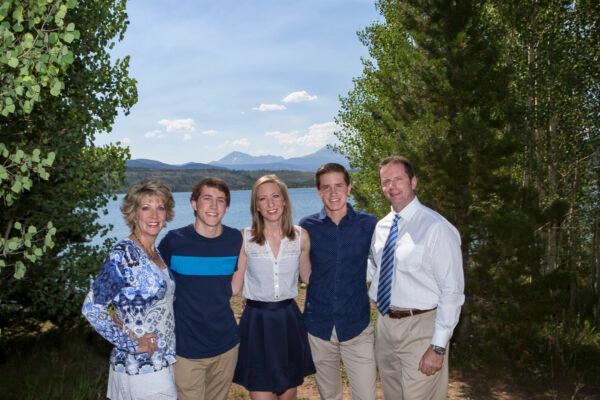 The Stack family, L to R: Laura, Johnny, Meagan, James, and John, in Colo., on Aug. 2016. (Courtesy of Laura Stack)