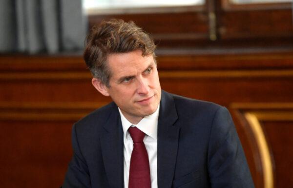 Education Secretary Gavin Williamson attends a Cabinet meeting of senior government ministers at the Foreign and Commonwealth Office in London on Sept. 1, 2020. (Toby Melville - WPA Pool / Getty Images)