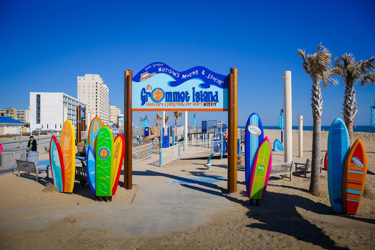 Grommet Island Park. (Courtesy of the Virginia Beach Convention and Visitors Bureau)