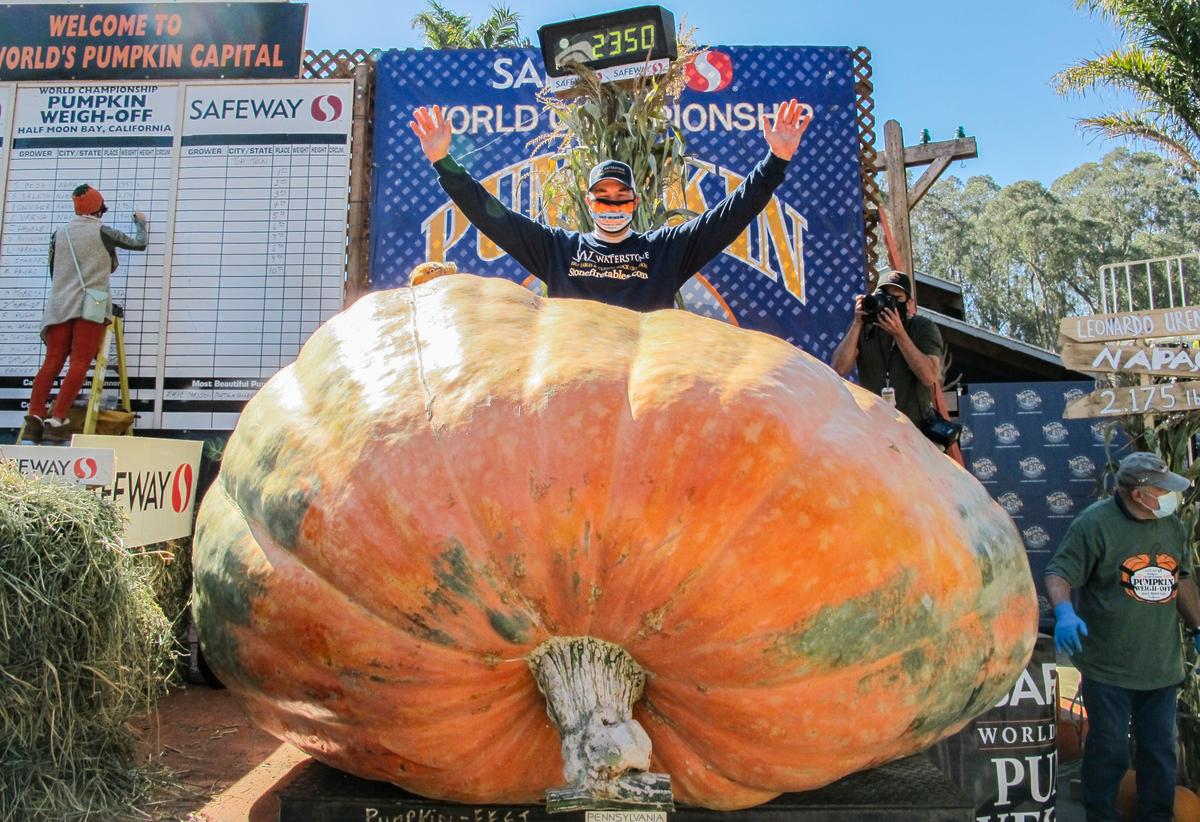 Pumpkin From ‘Halloween Capital of the World’ Wins Annual Weigh-Off