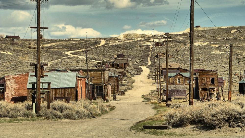 The ghost town of Bodie. (Kenzos/Shutterstock)