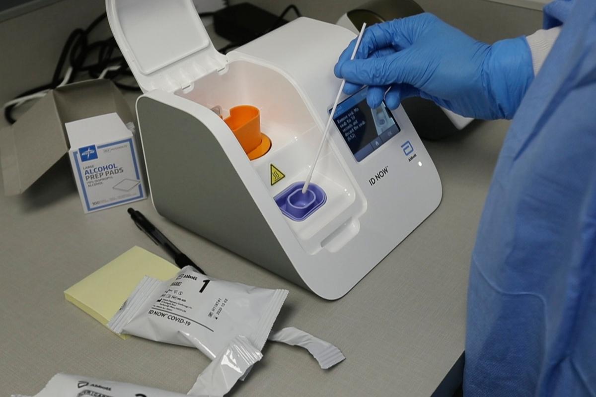 ID NOW Rapid COVID Test to Arrive This Week Amid Backlog of Unprocessed Tests