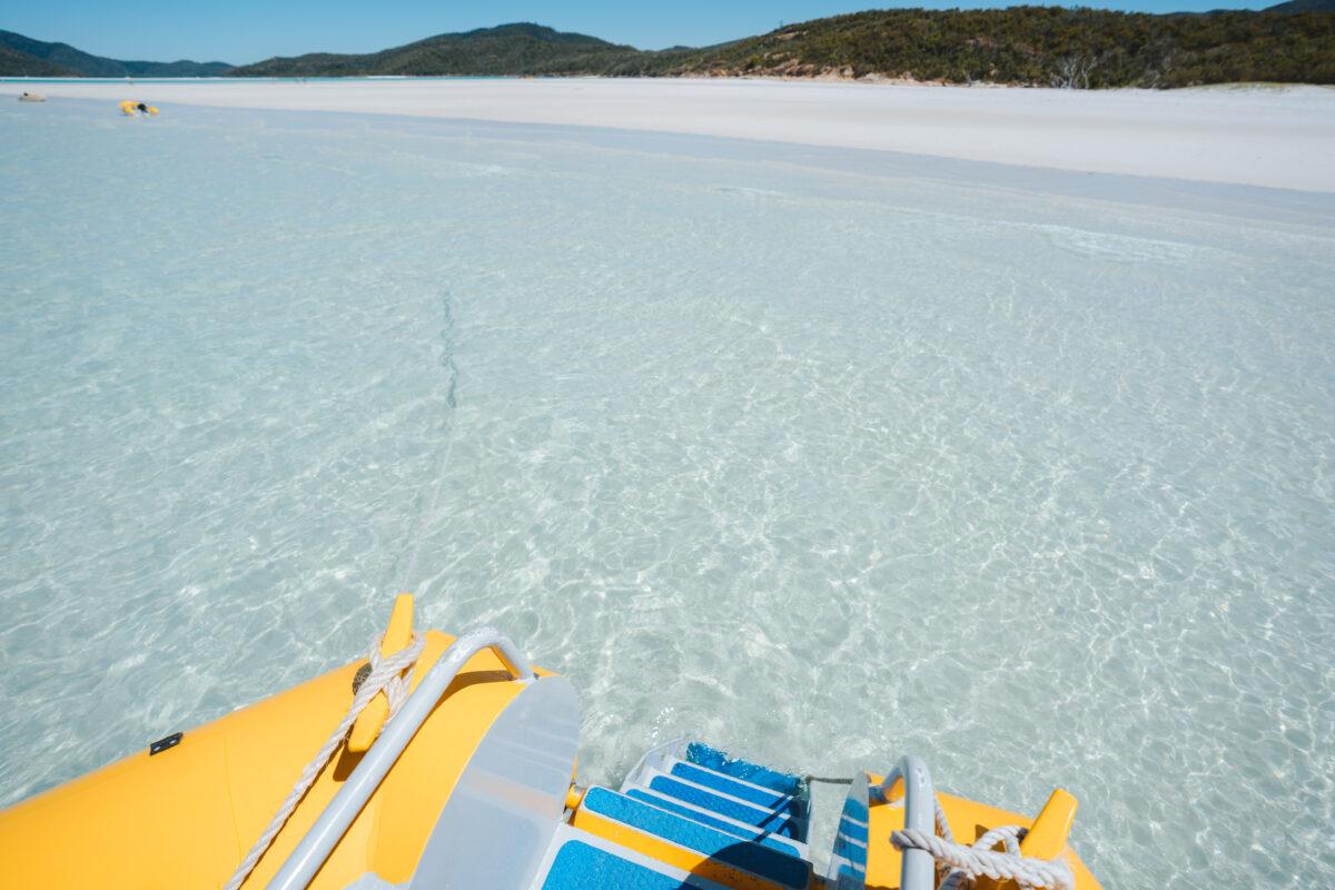 Onboard an ocean rafting boat (Tourism and Events Queensland)